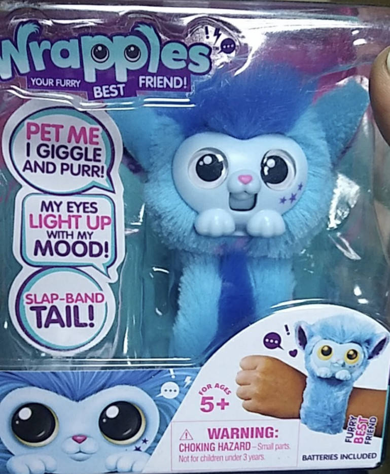 

Интерактивный игрушка браслет Little live Wrapples Una