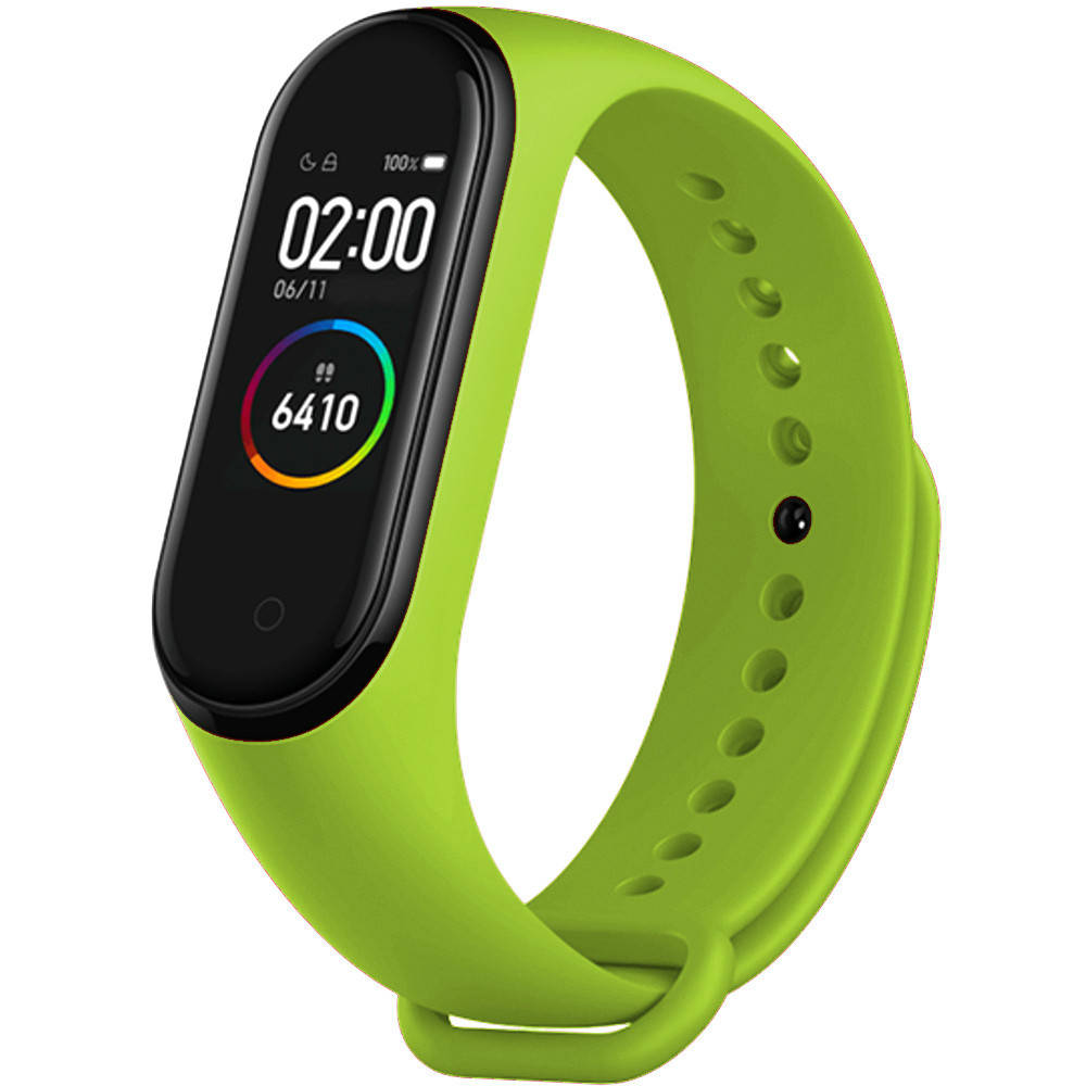 

Ремешок Original Design для фитнес браслета Xiaomi Mi Band 3, Mi Band 4, салатовый