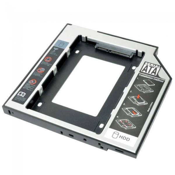 

БУ Карман для второго HDD/SSD вместо DVD (Optibay Caddy 9.5 мм)