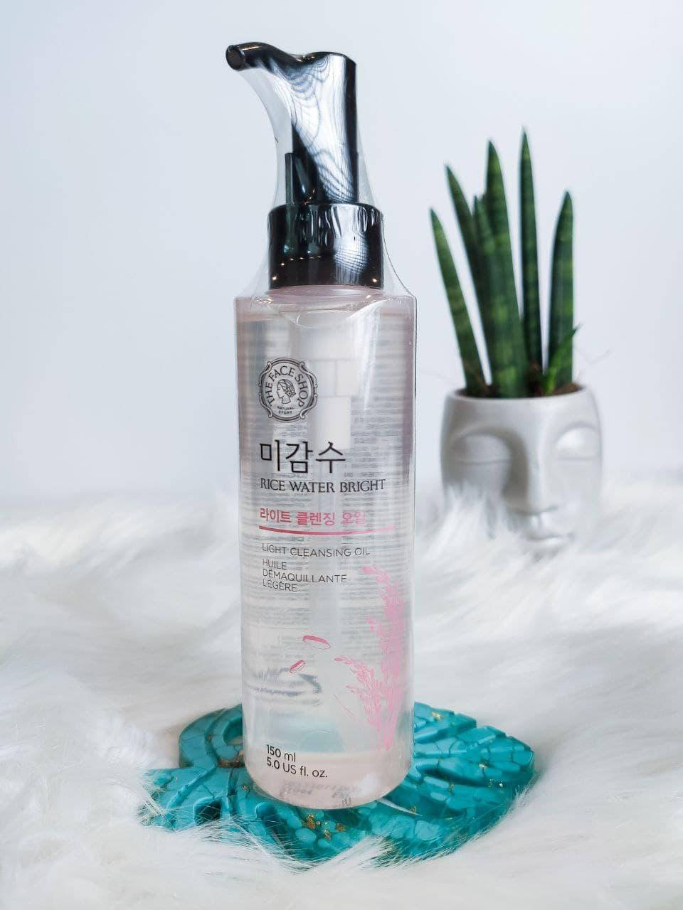 

Гидрофильное масло The Face Shop Rice Water Bright Light Cleansing Oil 160 мл