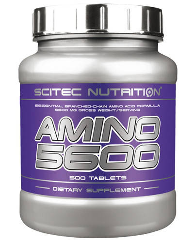 

Аминокислоты Scitec Nutrition Amino 5600 500 tabs