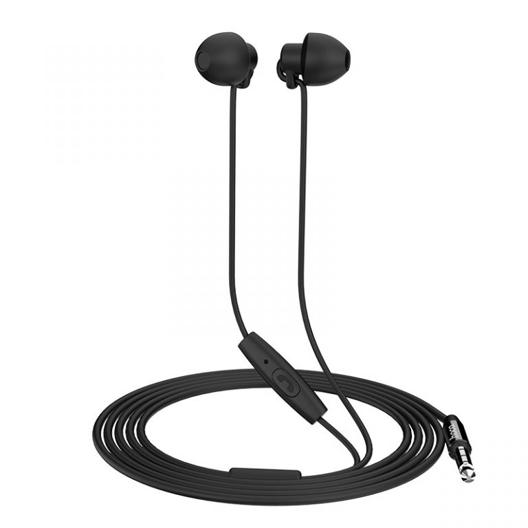 

Навушники вакуумні з мікрофоном гарнітура HOCO Audio dream M56 Чорний, Черный
