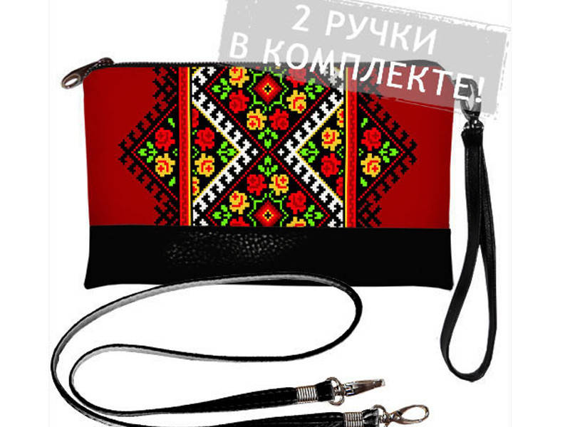 

Клатч Розовый сад (Сумки с вышивкой)