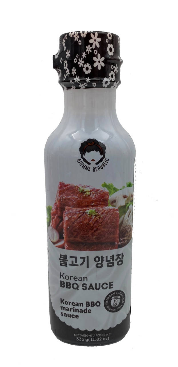 

Соус корейский Бульгоги BBQ AJUMMA REPUBLIC 260 мл / 335 г