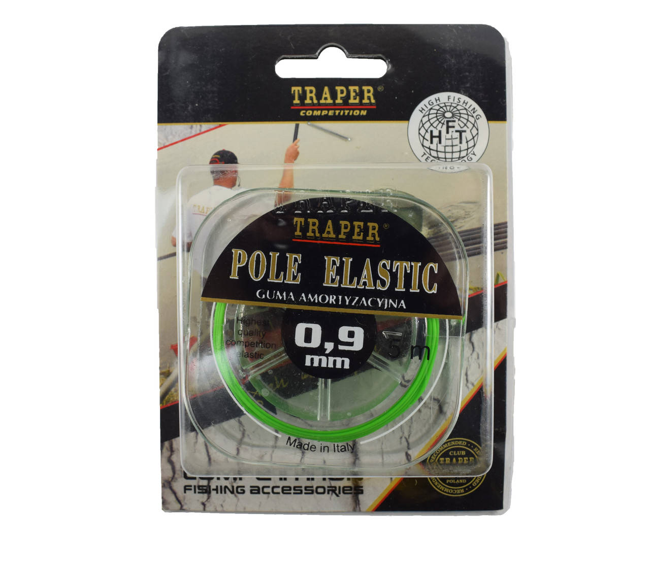 

Штекерная резина Traper Pole Elastic 0.9 мм. (зеленая), Зелёный