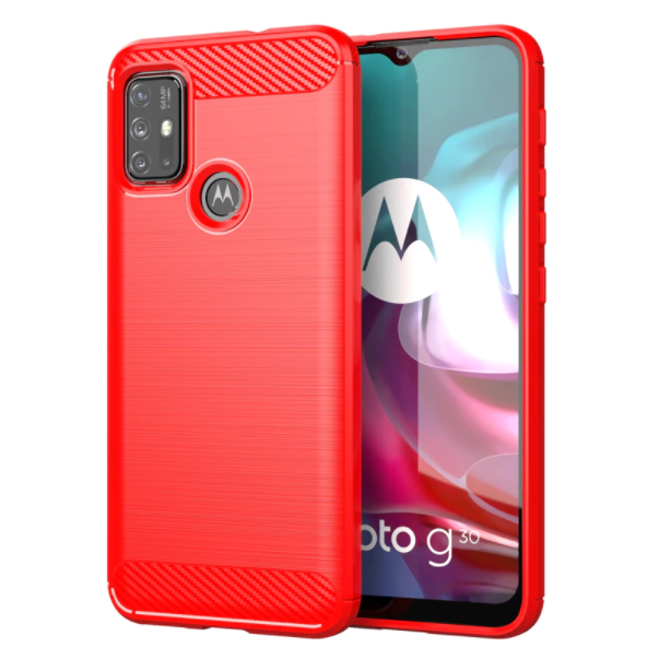 

TPU чехол накладка Urban для Motorola Moto G20 (4 цвета) красный