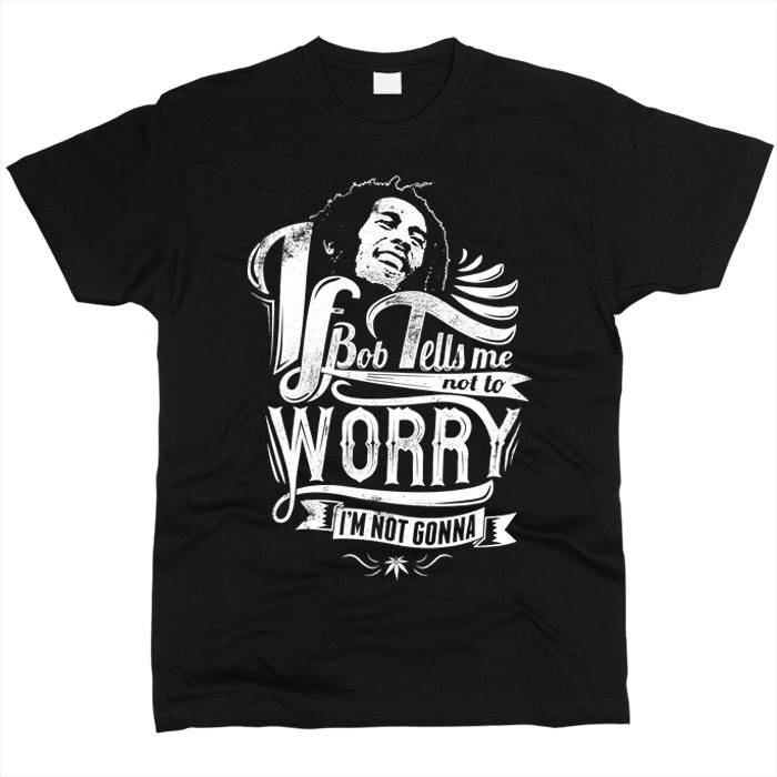 

Bob Marley 07 Футболка мужская L, Черный