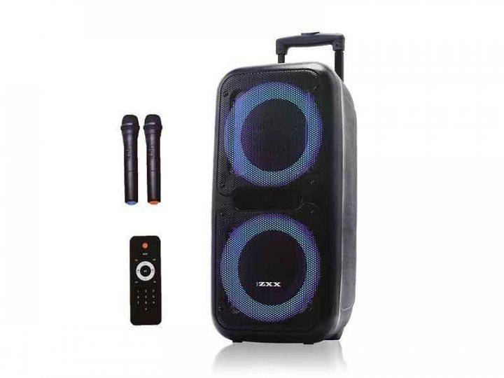 

Колонка с аккумулятором ZXX 7575/ 2x12"/ 300W/ 2 радиомикрофона/ TMG ORIGINAL