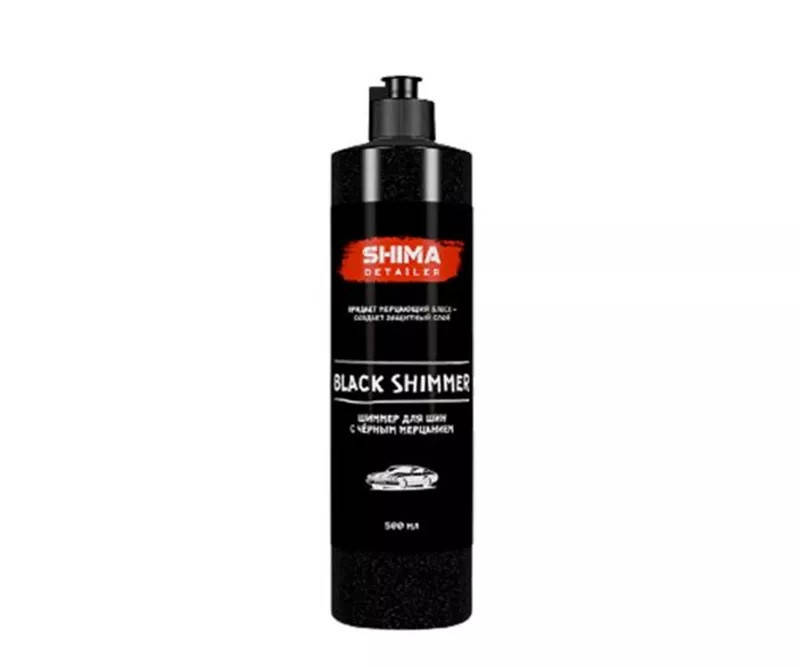 

СРЕДСТВО ДЛЯ ЧЕРНЕНИЯ ШИН BLACK SHIMMER - SHIMA DETAILER 500МЛ