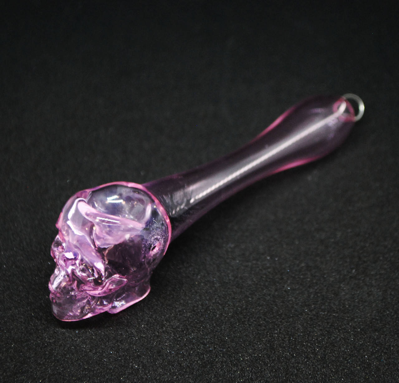 

Стеклянная трубка для курения Skull Pipe Розовый