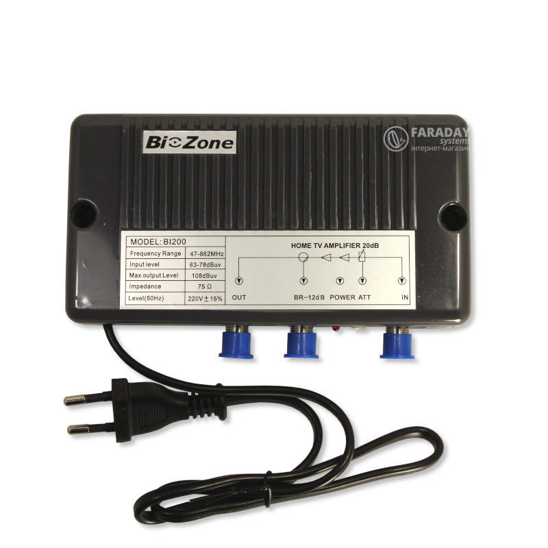 

Квартирный усилитель Bi-Zone BI-200