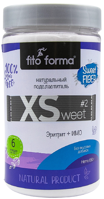 

Натуральный подсластитель "XSweet #2" Fito Forma (650 грамм)