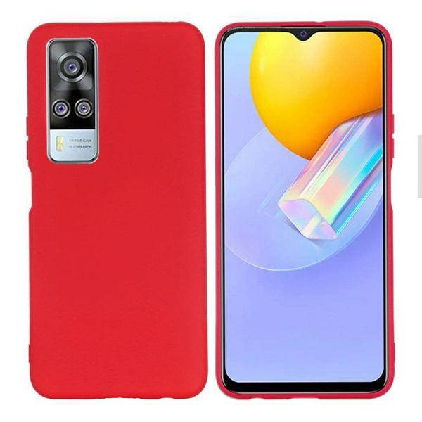 

Чехол Fiji Soft для Vivo Y31 силикон бампер красный