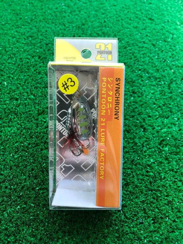 

Блесна вертушка Pontoon 21 SYNCHRONY #3.0 (6.6g) Цвет-9