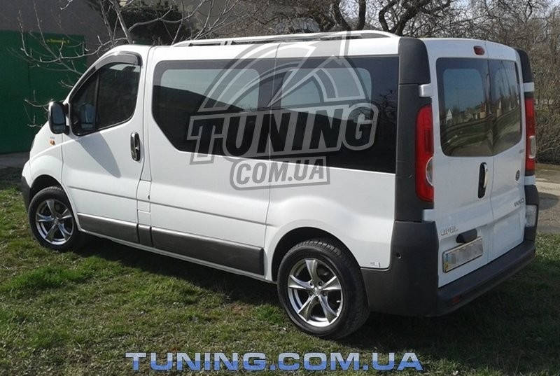 

Рейлинги Renault Trafic 2001-2013 алюминиевые Crown