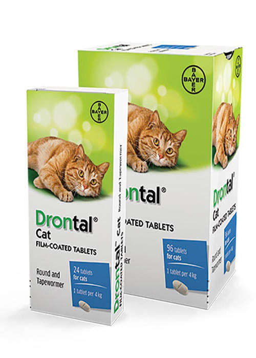 

Дронтал для котів таблетки, 1шт Bayer