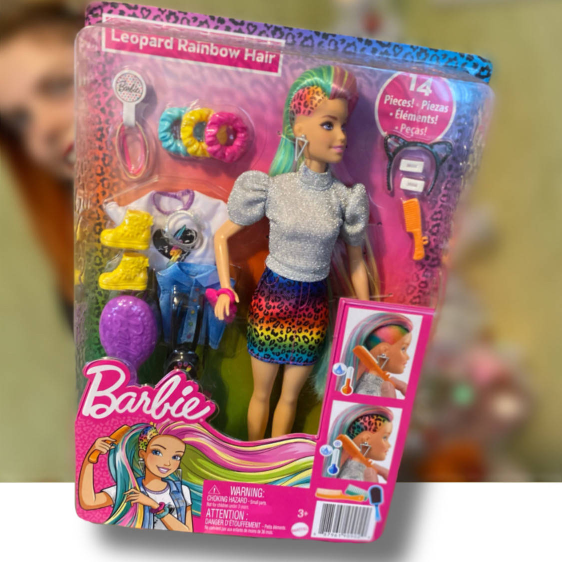 

Кукла Barbie Радужный Леопард Оригинал (GRN81)