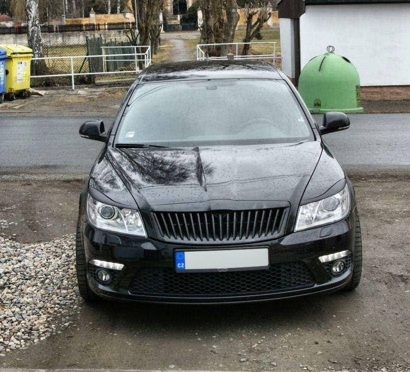 

Реснички на фары Skoda Octavia A5 2009-2013