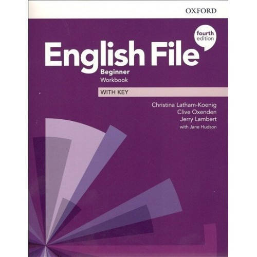 

English File 4th Edition Beginner Workbook with Key