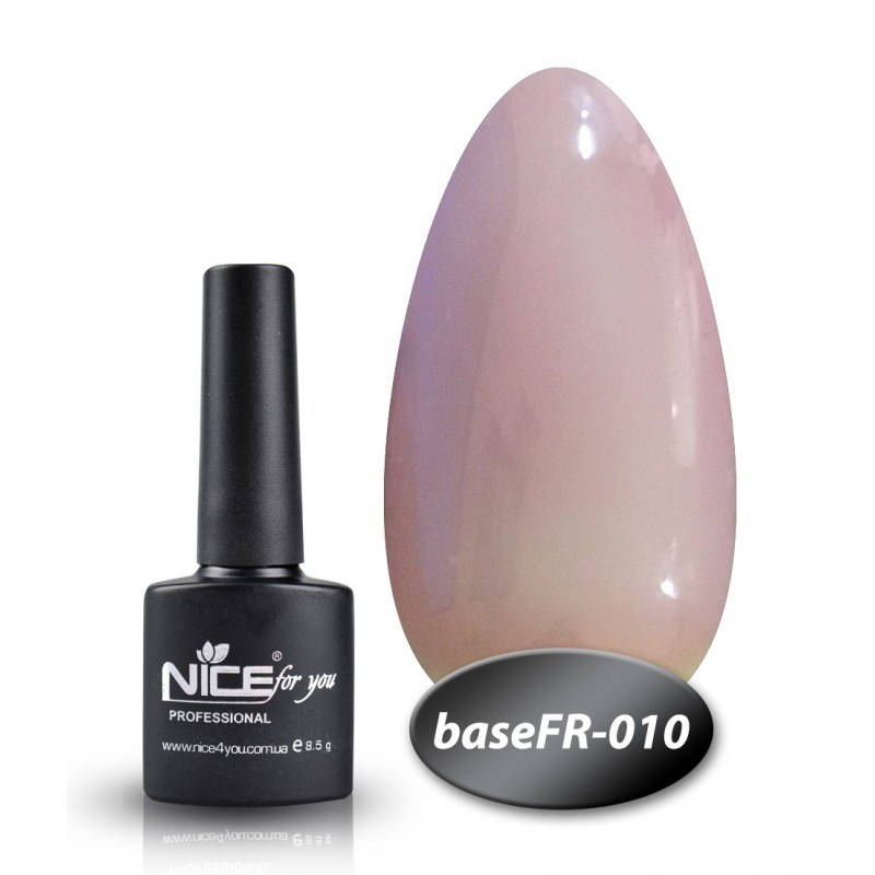 

Камуфлирующая база Base FR -010 Nice for you дикая роза 8.5 мл