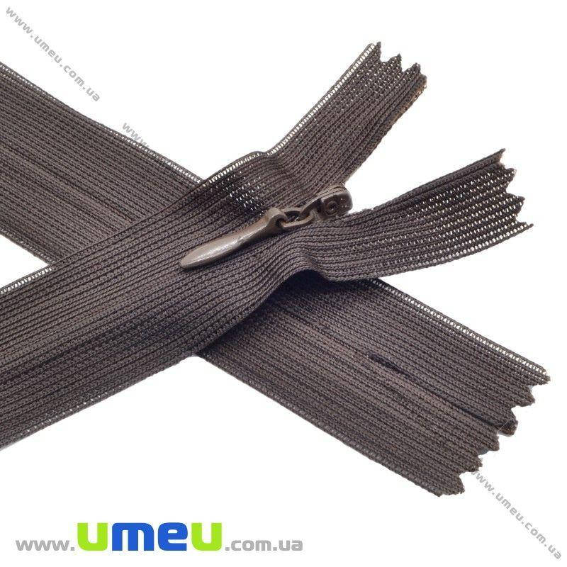 

Молния потайная неразъемная, 50 см, Тип 3, Коричневая темная, 1 шт (ZIP-016071)