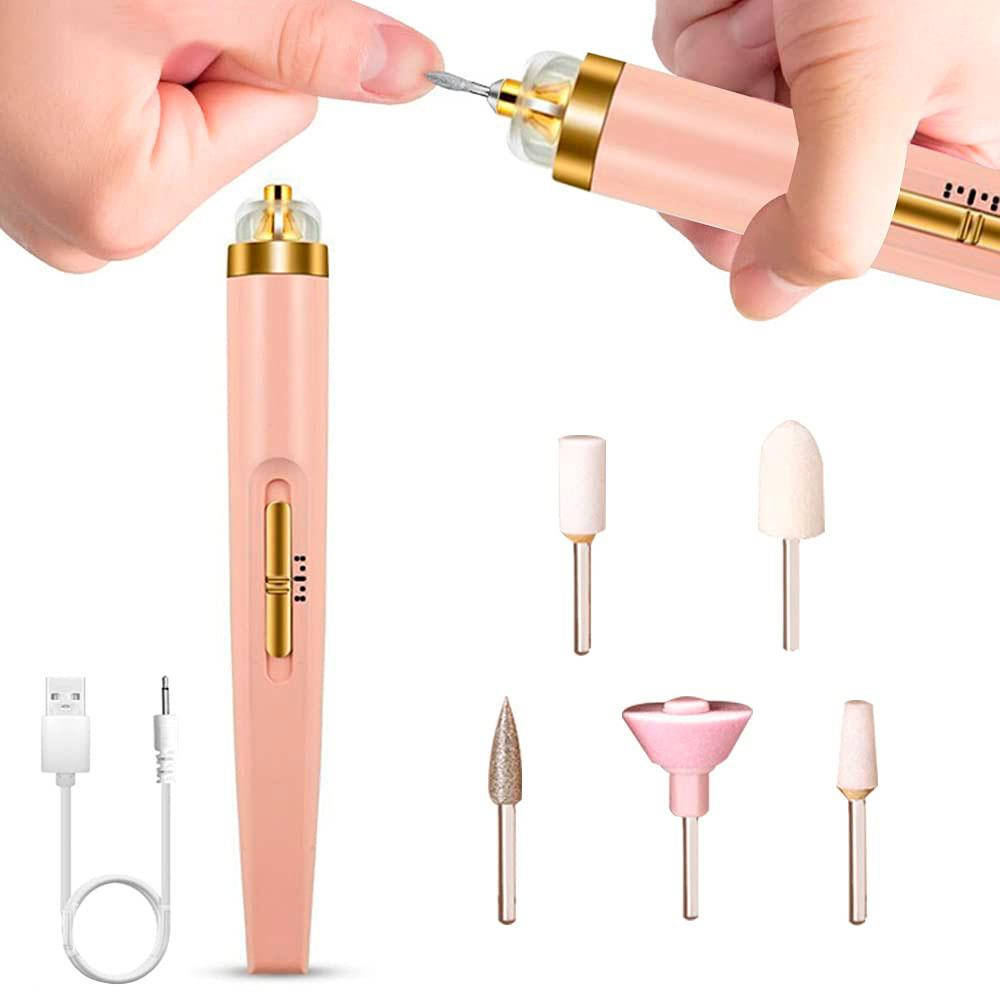 

Фрезер для ногтей Flawless Salon Nails / Беспроводной фрезер для маникюра и педикюра, Розовый