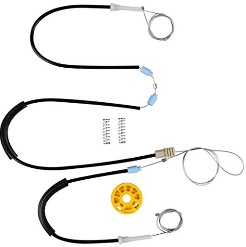 

Ремкомплект стеклоподъемник BMW 5 E39 (дорестайлинг 1995-1999) для передней правой двери. (УСИЛЕННЫЙ)