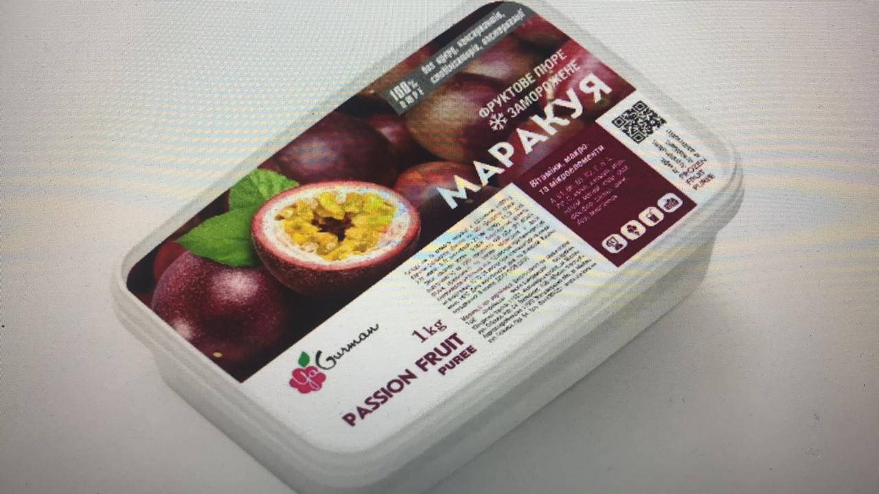 

С\м Маракуя пюре з кісточкою 1 кг .