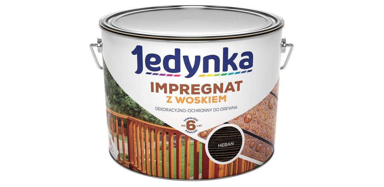 

Лазурь Антисептик Імпрегнат з воском Jedynka Impregnat Чорне дерево 2.5л