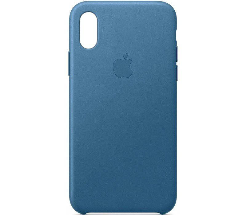 

Чехол Apple Leather Case iPhone Xr Cape Cod Blue, Синий