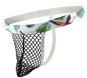

Мужские трусы Стринги Tropic сетка Black (XL), Черный