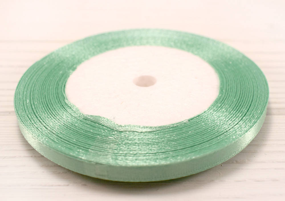 

Лента атласная 0,6 см - №15 тиффани, Разные цвета