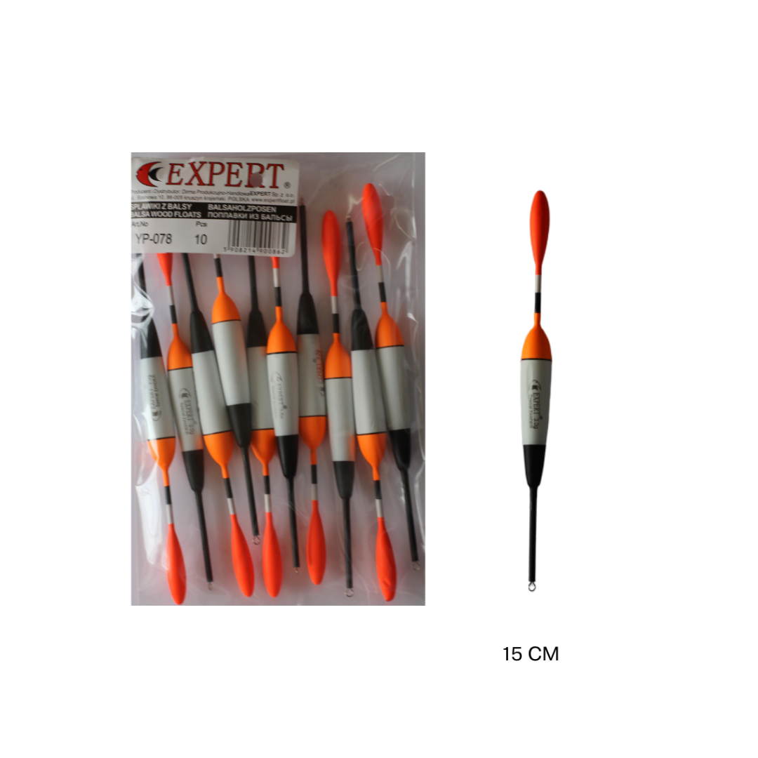 

Поплавок EXPERT Бальза YP-078 3г (10шт в уп)