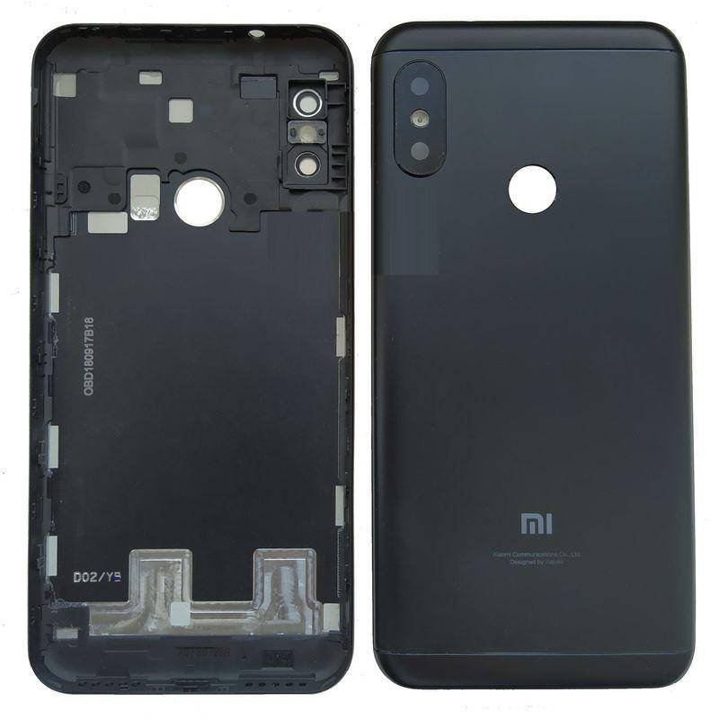 

Задняя часть корпуса Xiaomi Redmi Mi A2 Lite, Redmi 6 Pro Черный