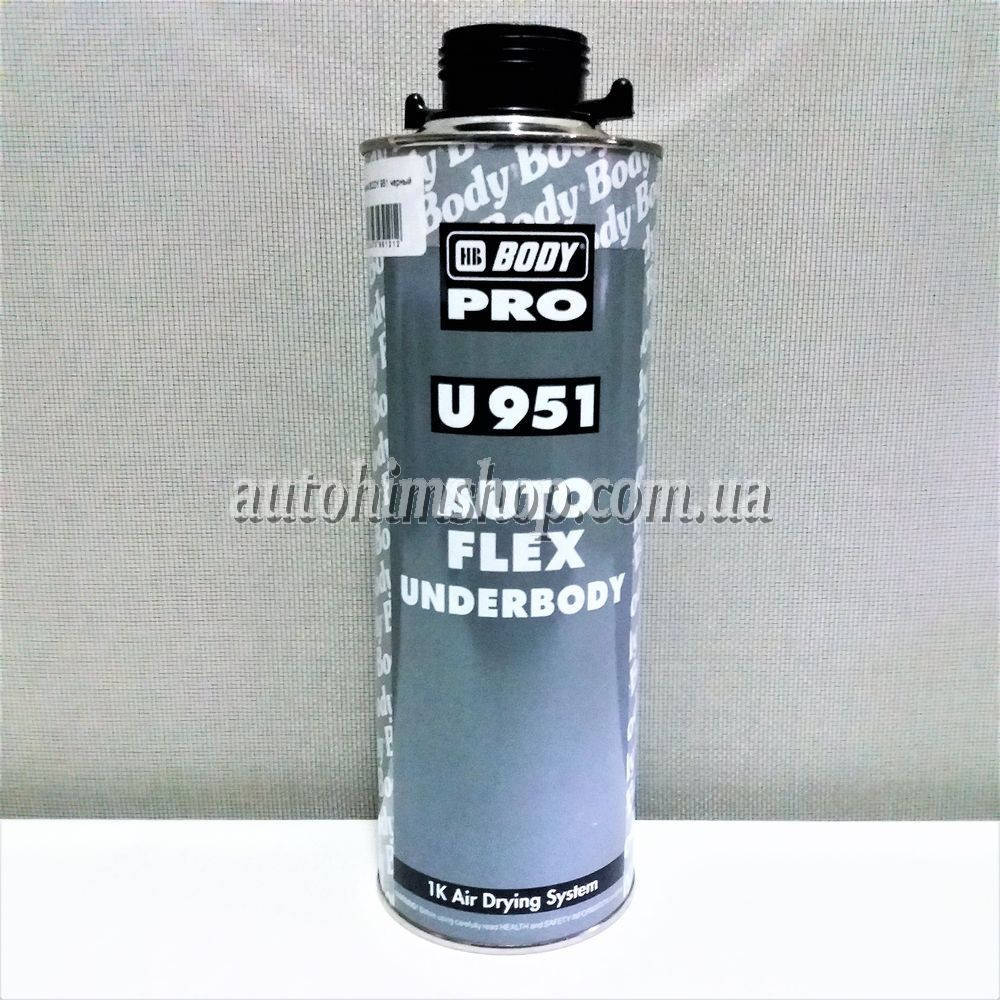 

Body 951 Антигравий гравитекс черный 1 л