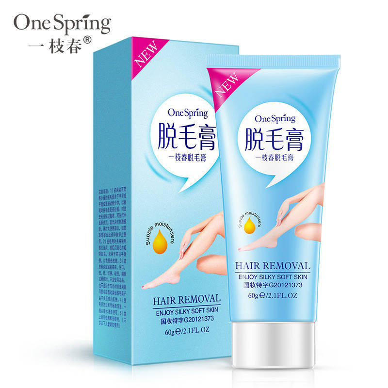 

Крем для депиляции удаления волос One Spring Hair Removal, 60г