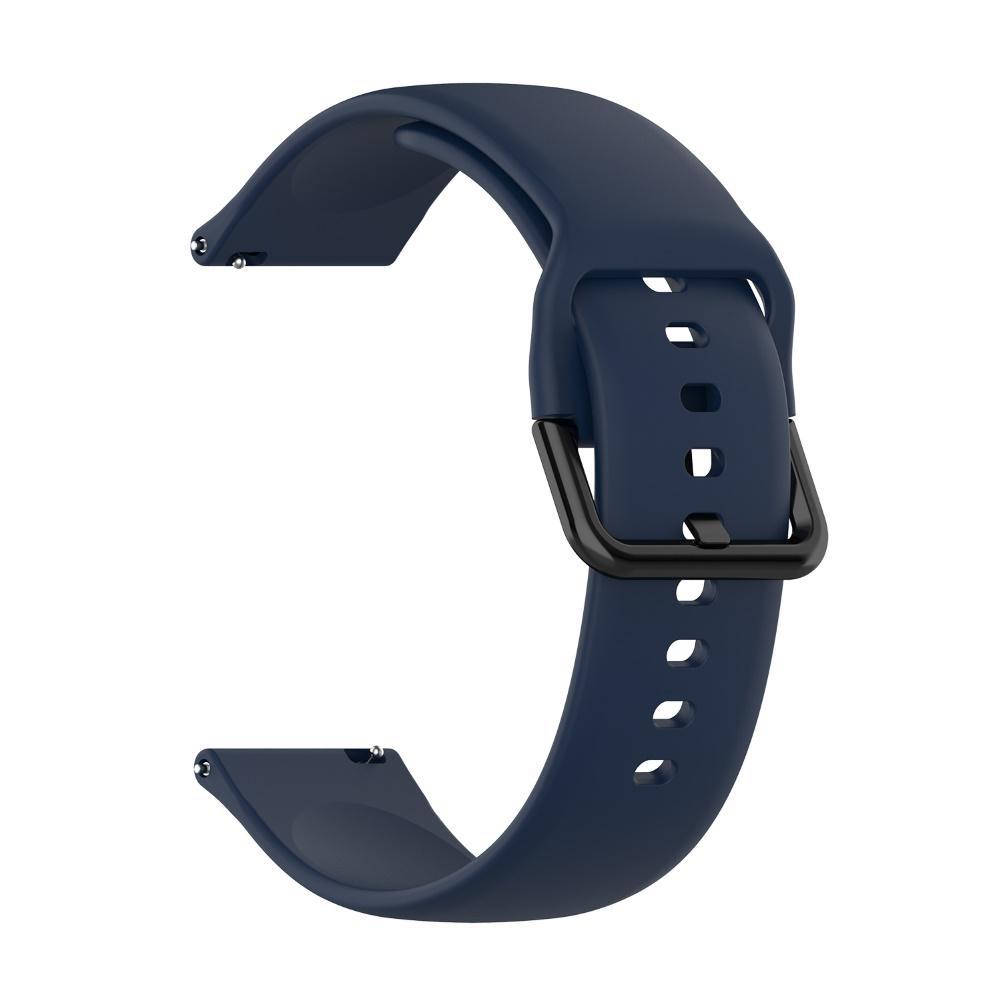 

Универсальный силиконовый браслет для часов 20 мм Dark Blue