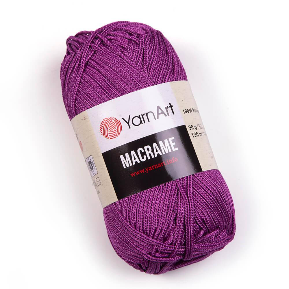 

Пряжа YarnArt Macrame 161 фиолетовый
