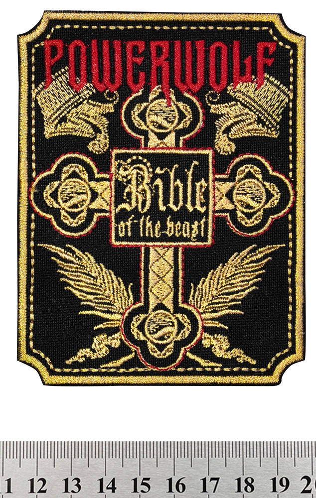 

Нашивка Powerwolf "Bible of the Beast"