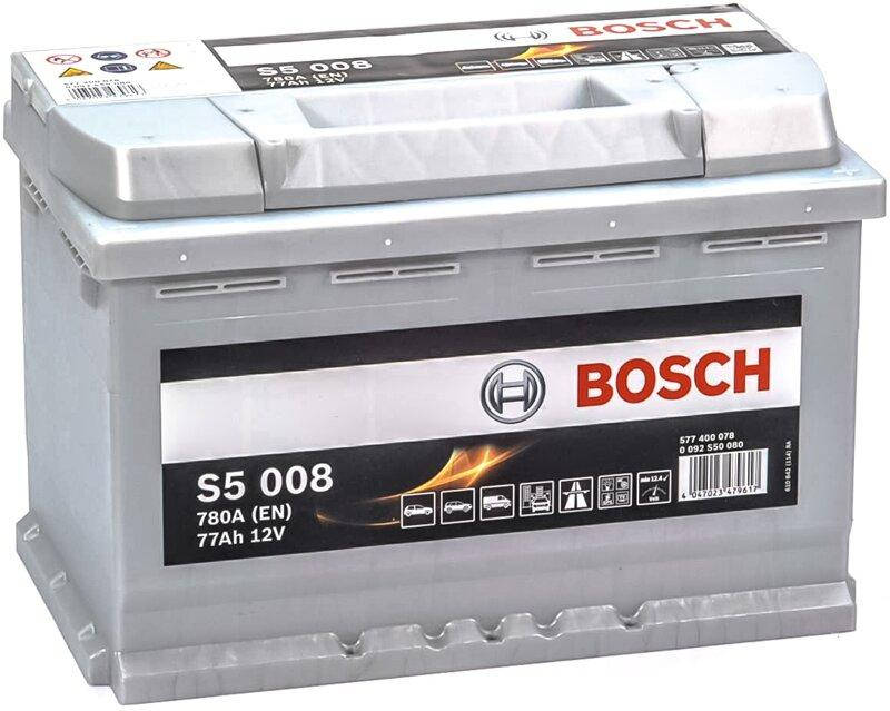 

Аккумулятор автомобильный Bosch 6СТ-77 S5 Silver Plus (S50 080)