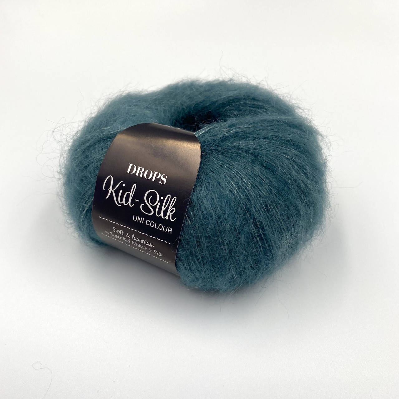 

Пряжа DROPS Kid-Silk - 37 - северное море, Зелёный