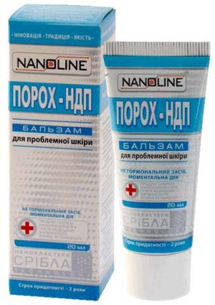 

Бальзам Порох-НДП нейродермит, демодекоз, псориаз, NanoLine ,20мл