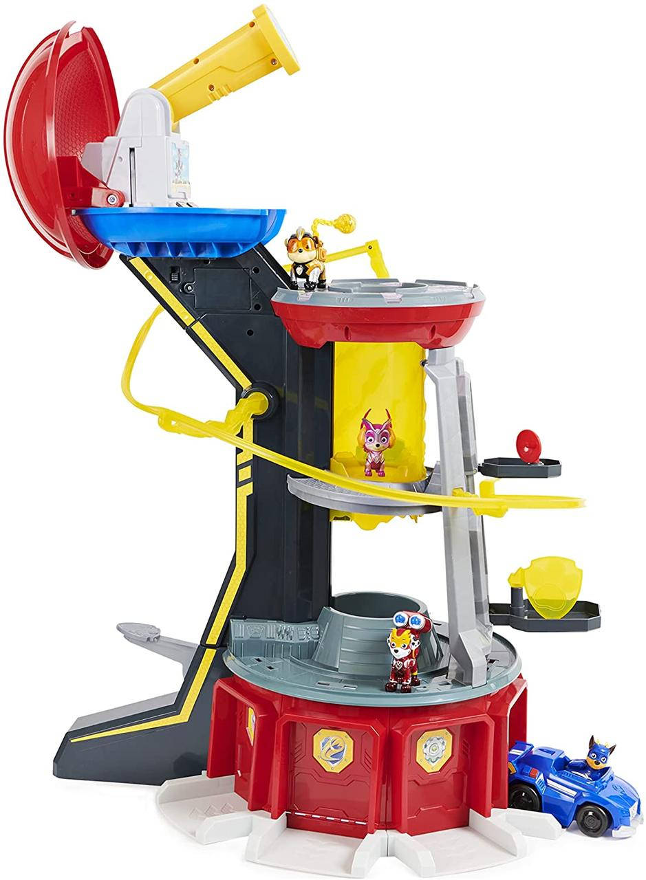 

База Щенячий Патруль смотровая башня щенков спасателей PAW Patrol New Mighty Lookout Tower Super Pups