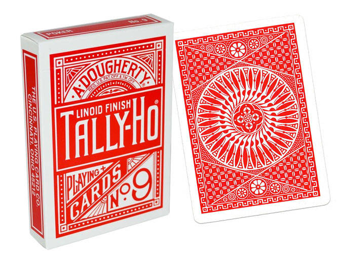 

Карты игральные | Tally-Ho Circle Back красная