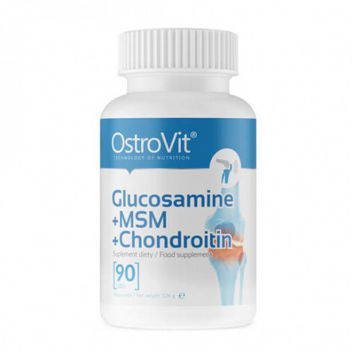 

Для Суставов и Связок Ostrovit glucosamine + msm + chondroitin (90 tabs)