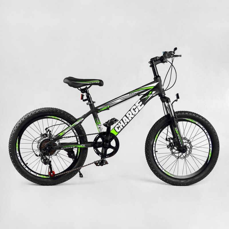 

Велосипед подростковый двухколёсный 20" CORSO Charge SG-20740