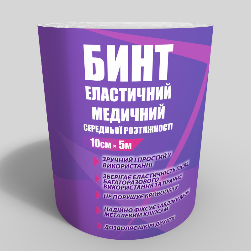 

Эластичный самофиксирующийся бинт Teta® 10 см * 5 м средней растяжимости
