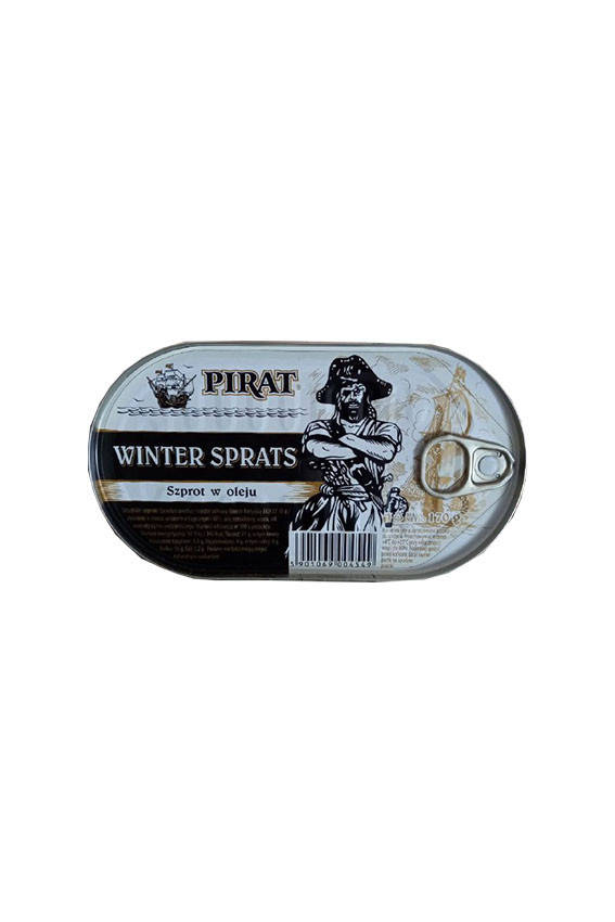 

Шпроты в масле Pirat (Пират) Польша 170г