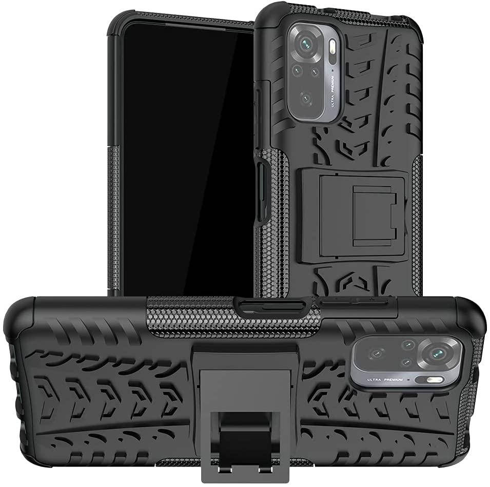 

Защитный чехол Xiaomi Redmi Note 10 (бронированный бампер) Черный