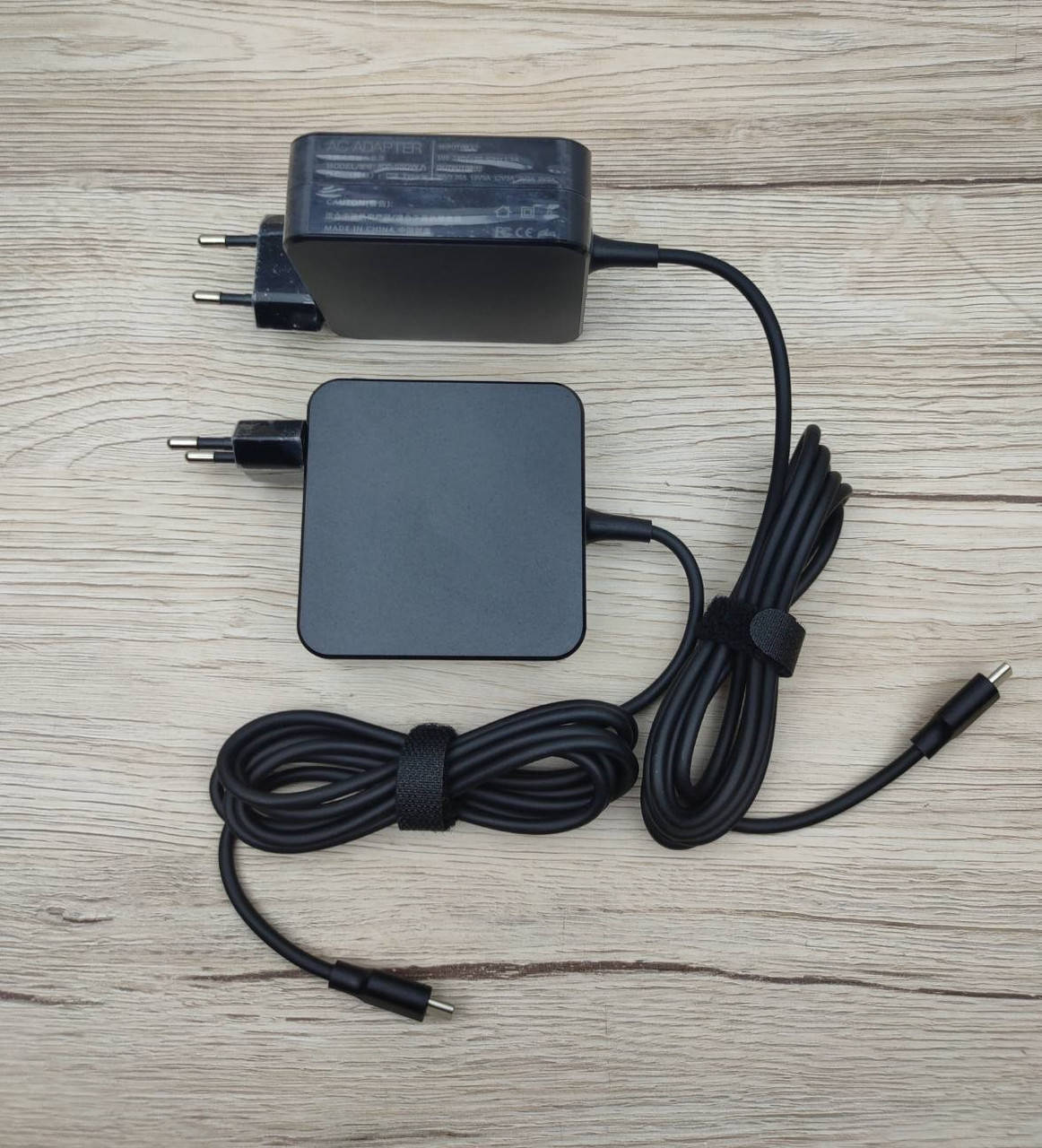 

Блок питания для ноутбука Type-C 65W 5V 3A, 9V 3A, 15V 3A, 20V 3.25A класс square A+